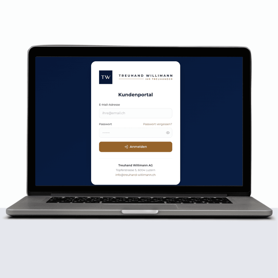 Kundenportal für Treuhänder